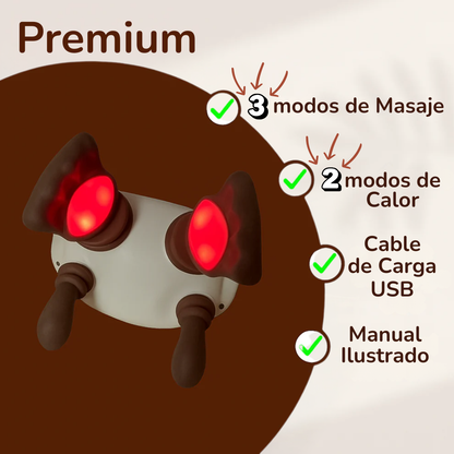 Calmora™ - Masajeador inteligente
