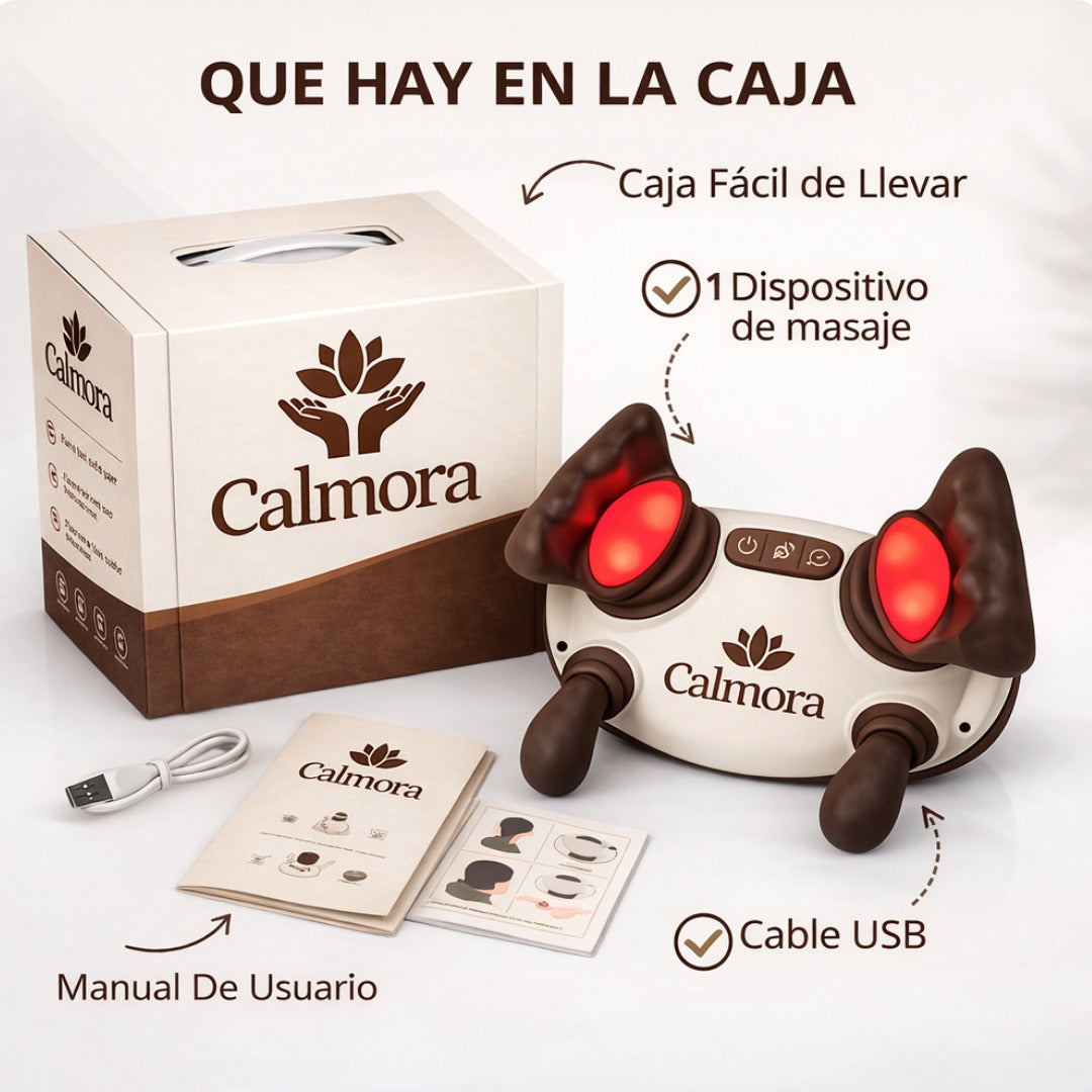 Calmora™ - Masajeador inteligente